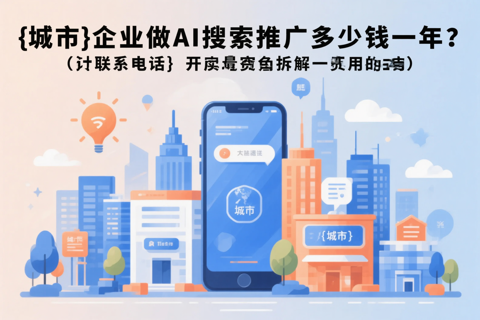 廊坊企业做AI搜索推广多少钱一年？真实费用拆解