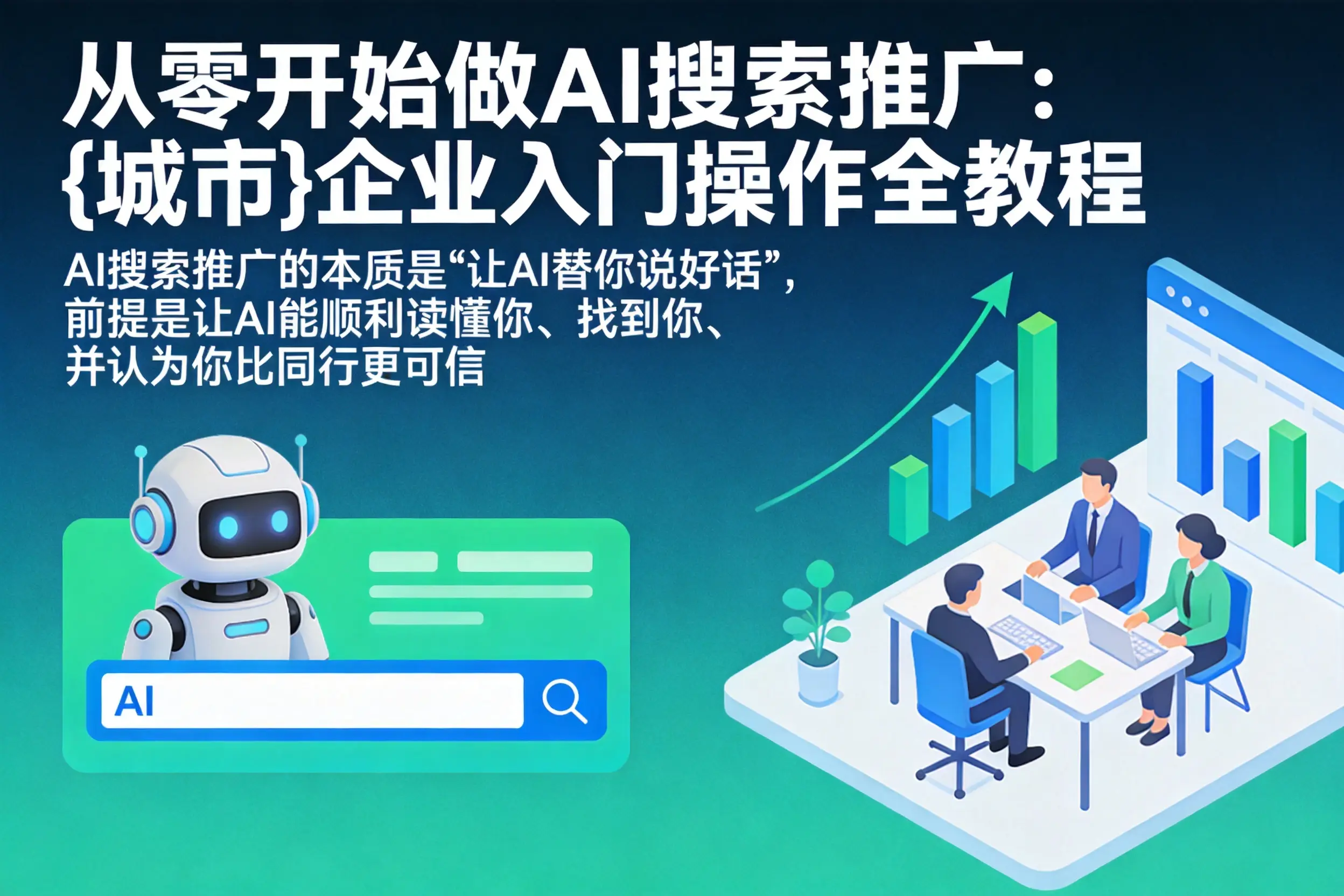 从零开始做AI搜索推广:廊坊企业入门操作全教程