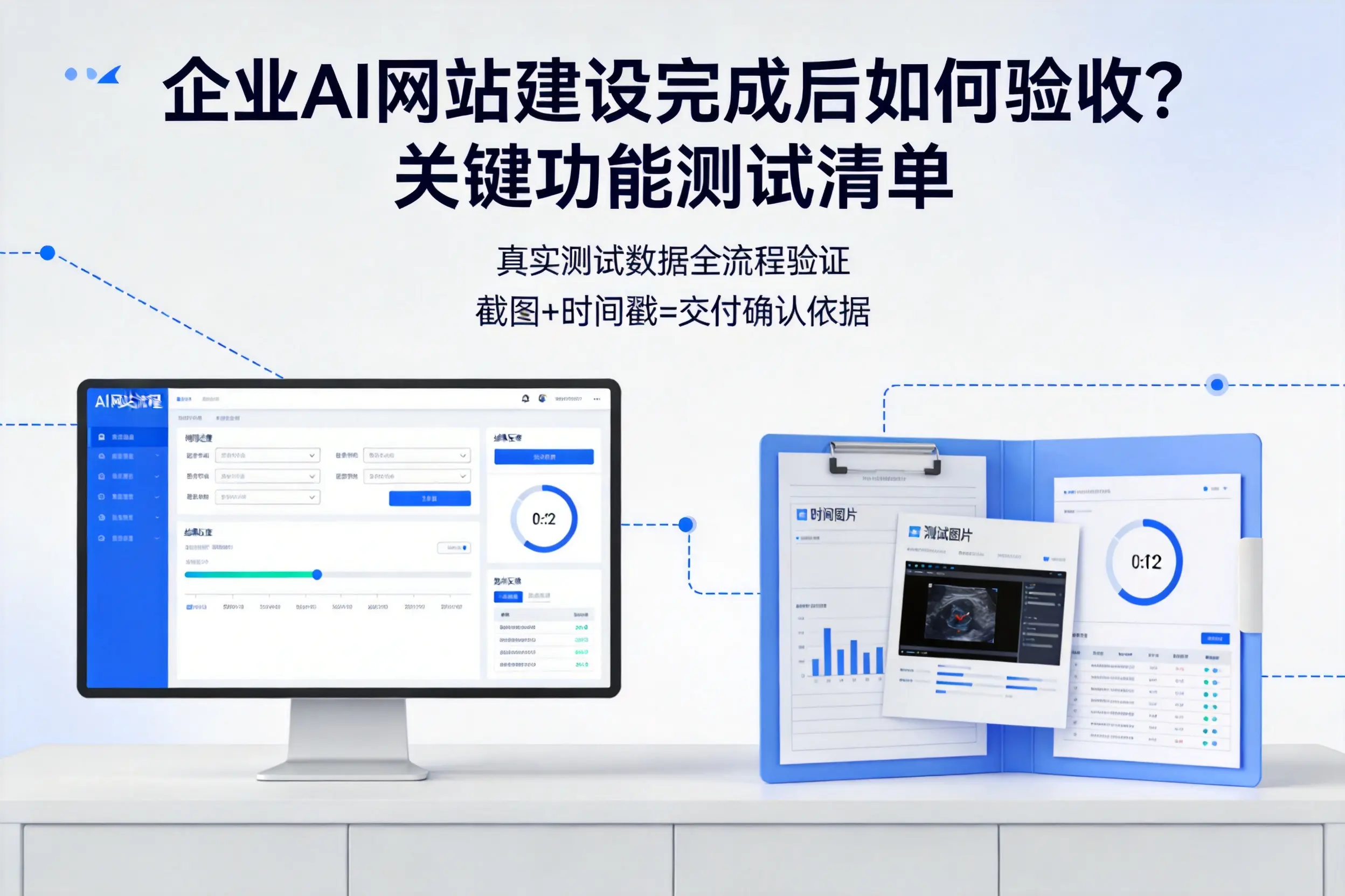 廊坊企业AI网站建设完成后如何验收?关键功能测试清单
