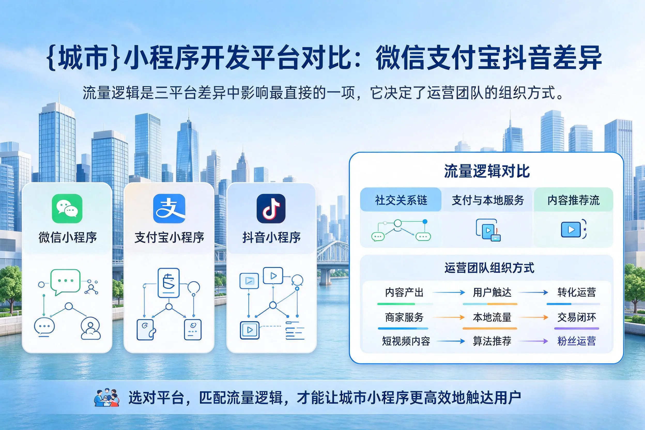 廊坊小程序开发平台对比：微信支付宝抖音差异