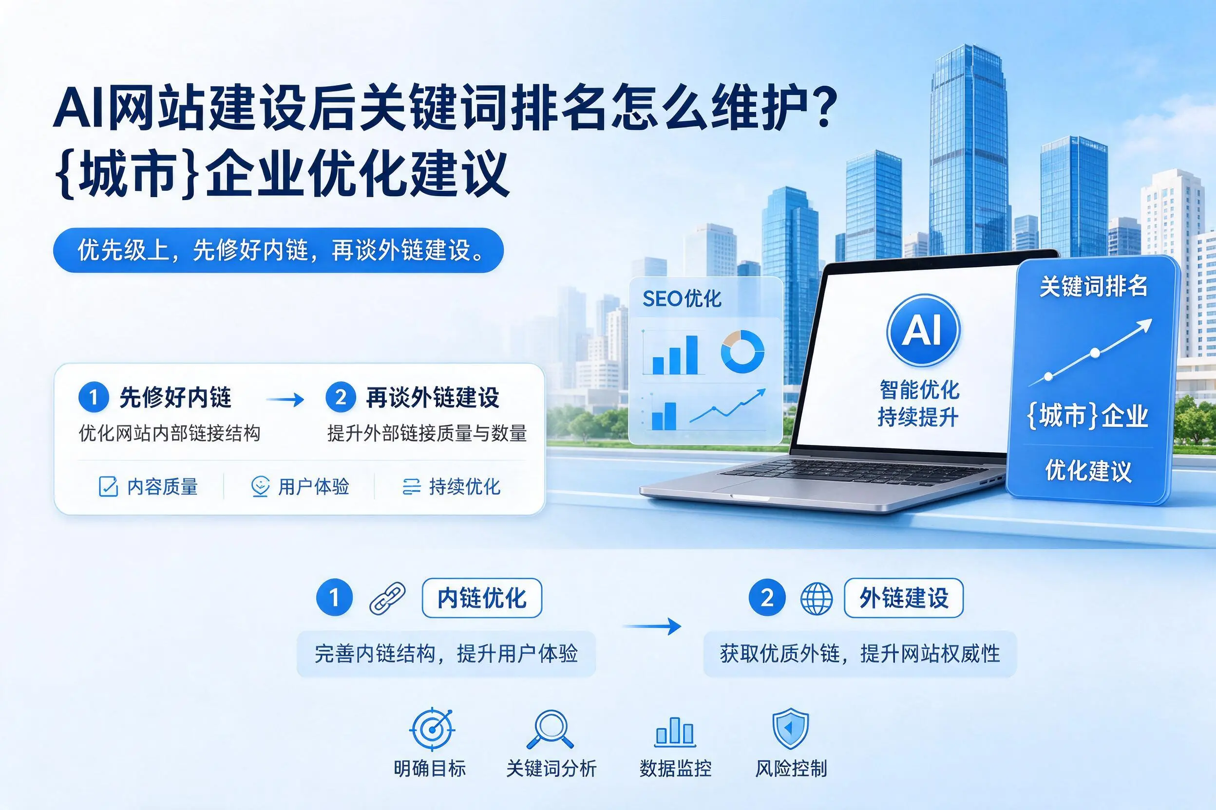 AI网站建设后关键词排名怎么维护?廊坊企业优化建议